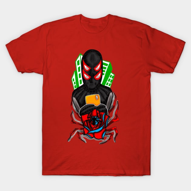 Spider Sense Tingling T-Shirt by Darinstats